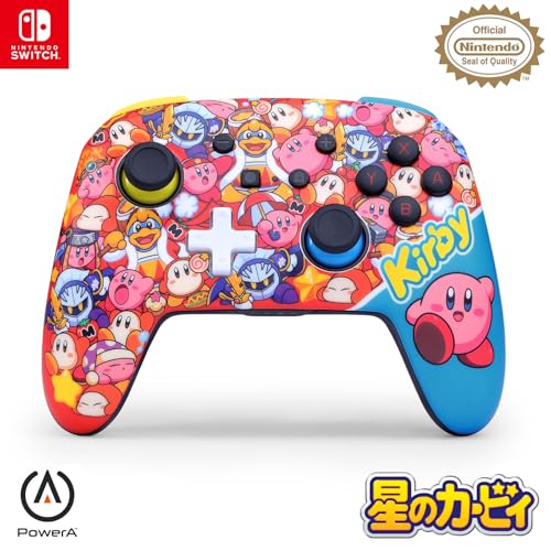 Nintendo カービィー 有線ヘッドセット　ワイヤレスコントローラー 星のカービィ」のデザインをあしらった Nintendo Switch(TM)用